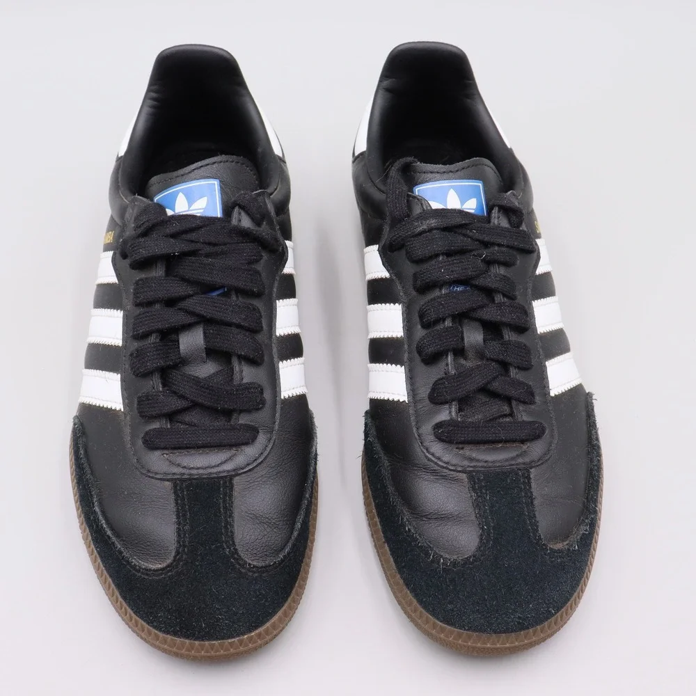 Adidas Samba OG Core Black White Gum Mens Size 7 US Casual Sneakers Shoes B75807